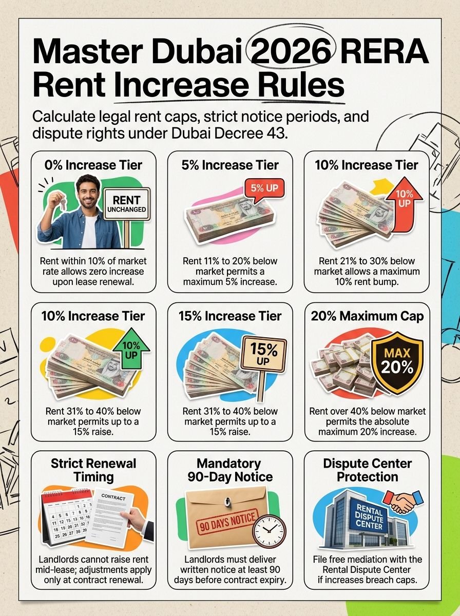 RERA Rent Increase Calculator 2026: How Much Can Your Landlord Raise Rent? RERA Rent Increase Calculator 2026: How Much Can Your Landlord Raise Rent?